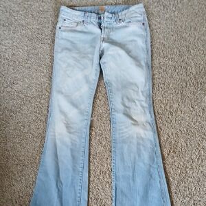 7 For All Mankind Light Blue Flare Jeans